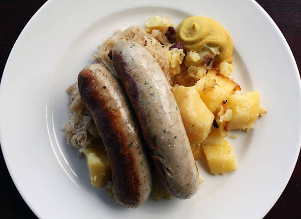 istock Gourmet Germant Sausage Meal 176813886
