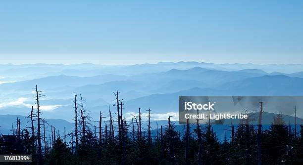 Montanhas Efeito Smoky - Fotografias de stock e mais imagens de Ao Ar Livre - Ao Ar Livre, Appalachia, Asheville