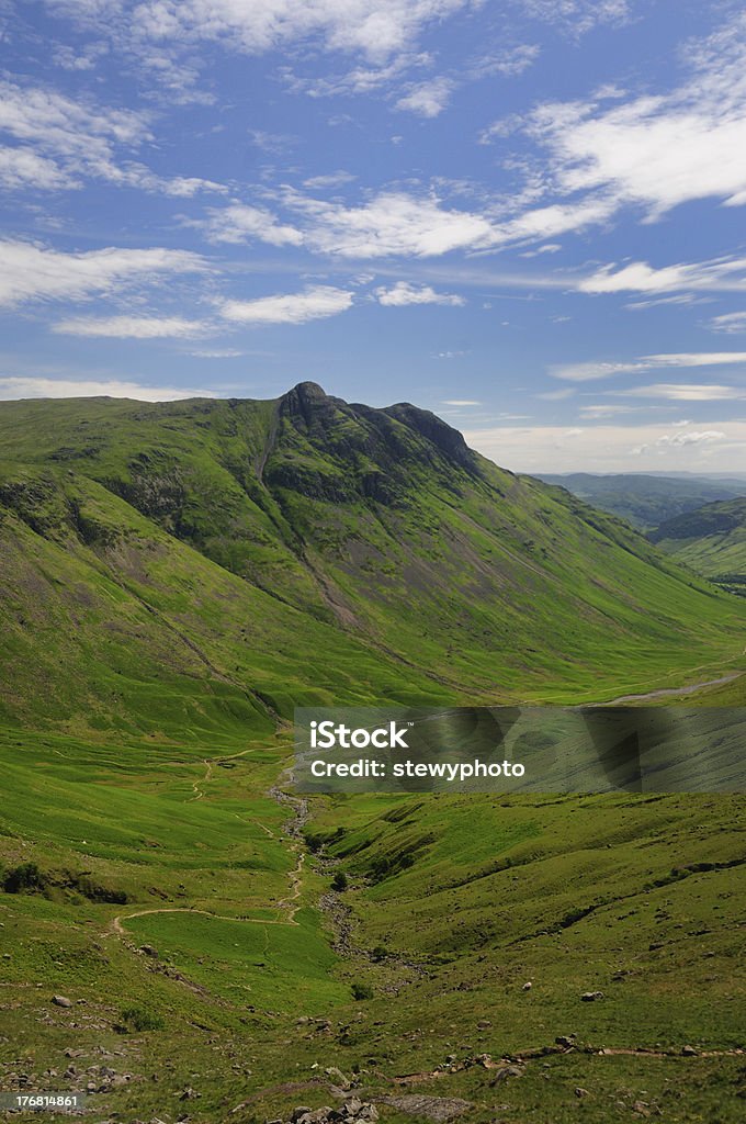 Langdale Pikes in den Lake District - Lizenzfrei Anhöhe Stock-Foto