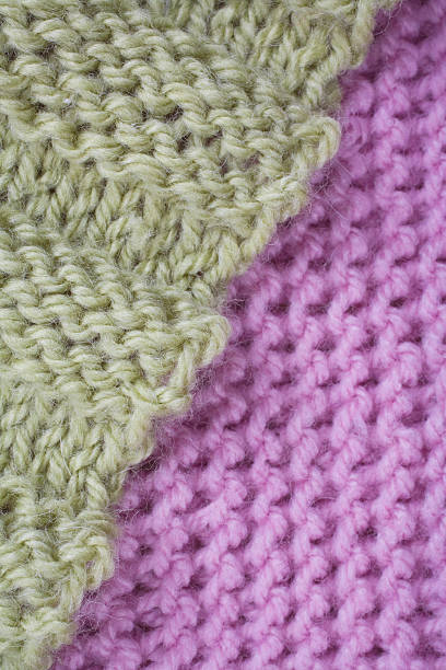 Tricot rose et vert - Photo