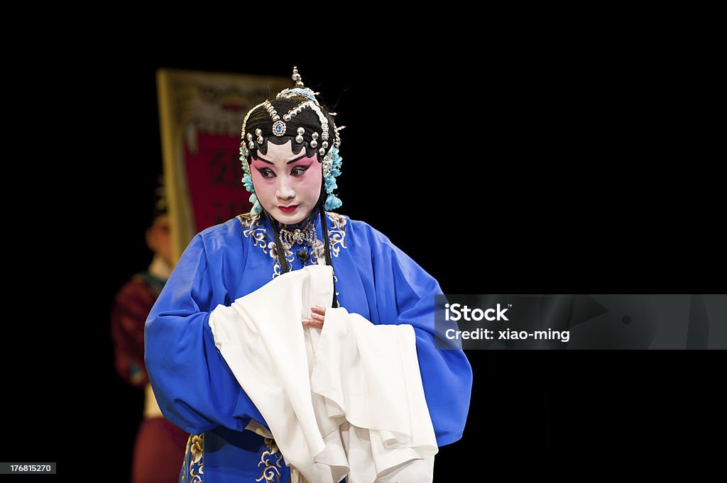 Китайска�я Опера Актриса девочка - Стоковые фото Аборигенная культура роялти-фри