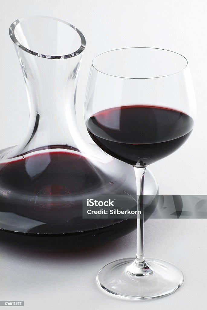 Vin et le Decanter - Photo de Alcool libre de droits