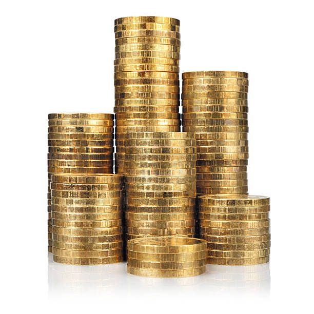 istock Piles of gold coins 176816714