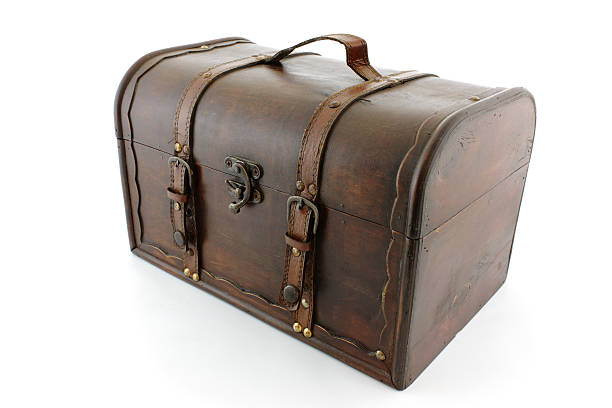 istock Large Wooden Chest 176817004