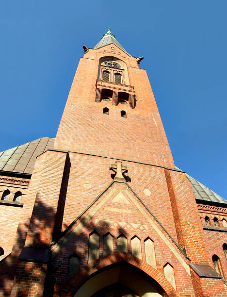 istock Church of Marne, Germany 176817481
