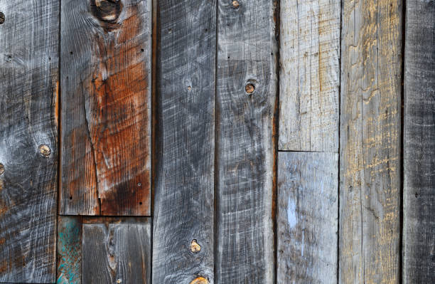 istock Weathered old wood boards wall texture background 1768175933