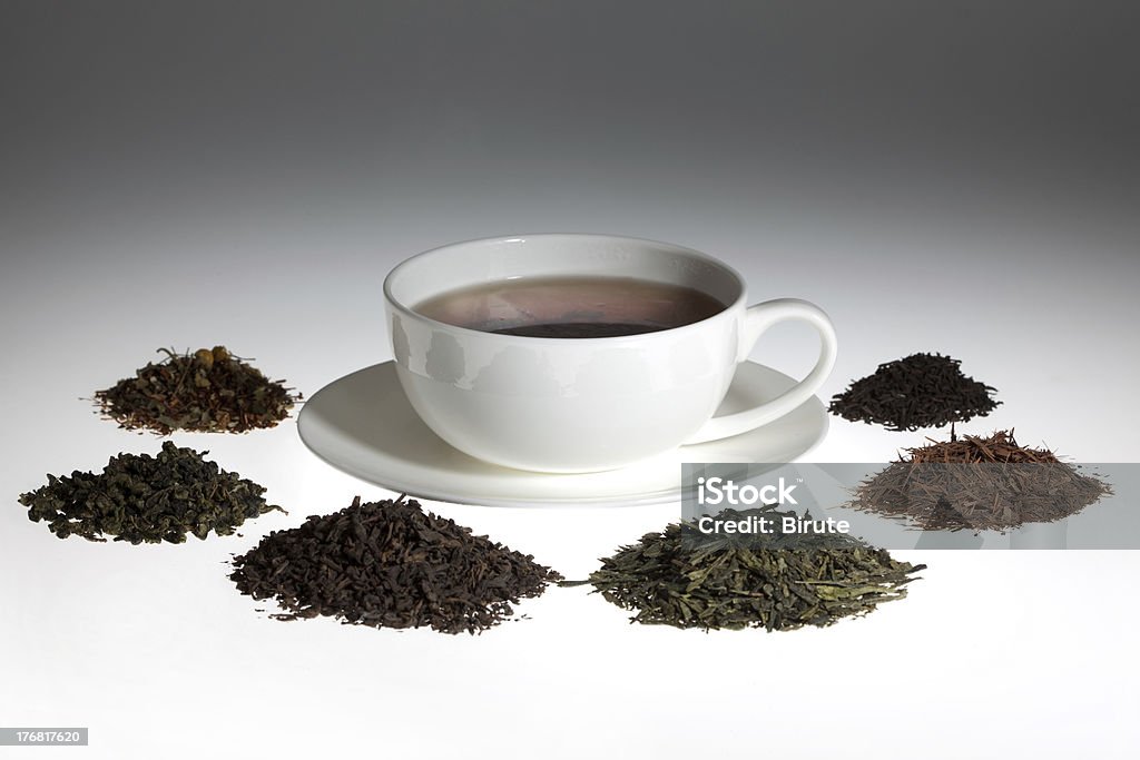 Asortyment herbaty - Zbiór zdjęć royalty-free (Filiżanka do herbaty)