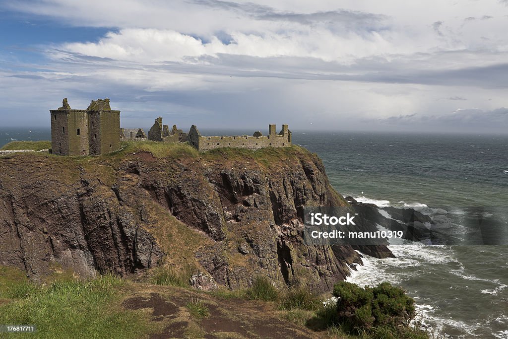 Castelo de Dunnottar - Foto de stock de Aberdeen - Grampian royalty-free