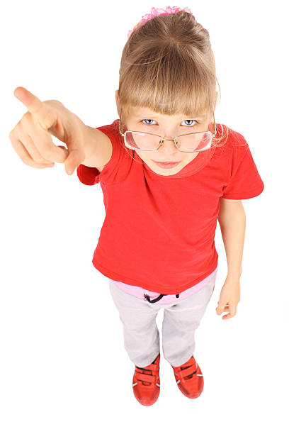 istock Portrait of child in spectacles 176817815