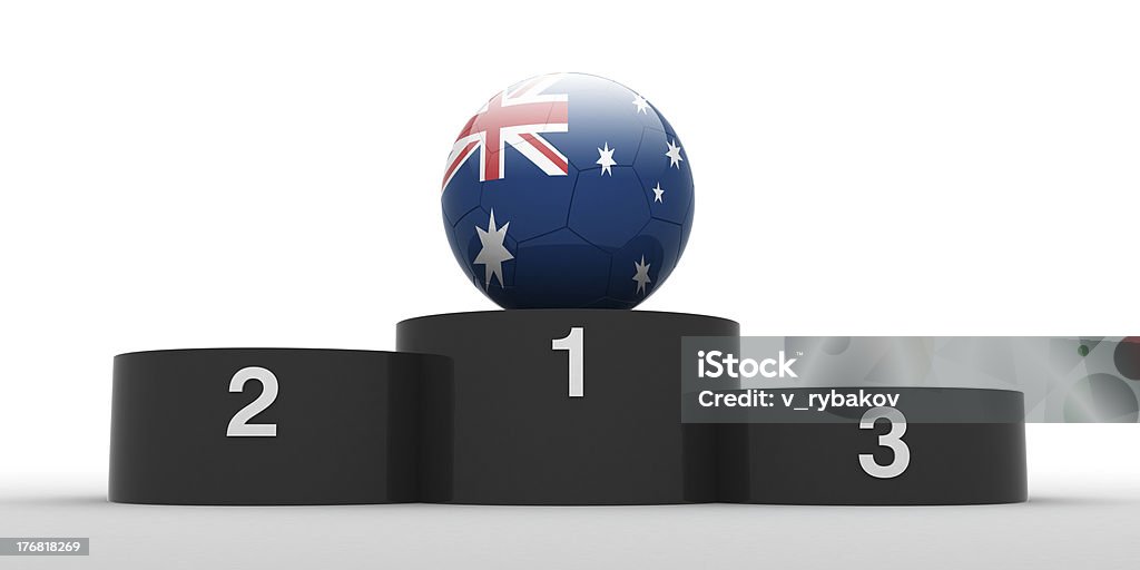 football australiano. - Foto stock royalty-free di Attrezzatura sportiva