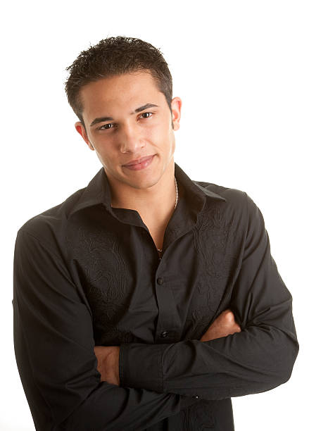 istock Pacific Islander Young Man Smiling with Arms Crossed 176818639