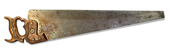 istock Old Fashion Saw 176818894