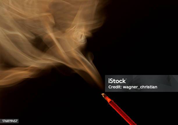 Smoking Joss Stick 3 Stock Photo - Download Image Now - Asian Culture, Asian and Indian Ethnicities, Concepts