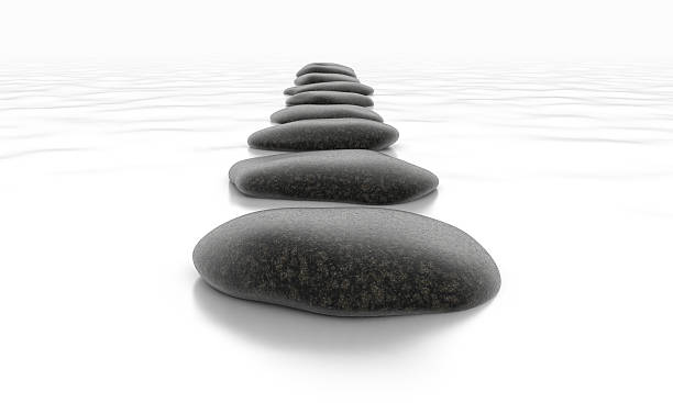 istock Stones in the sea with path 176819542