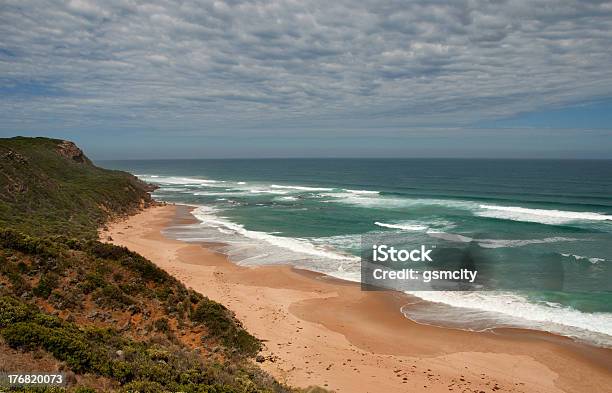 Fantástico Paraíso Praia Selvagem Great Ocean Road Austrália - Fotografias de stock e mais imagens de Areia