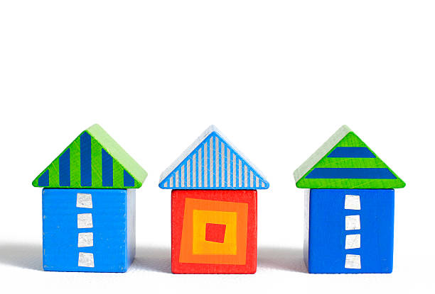 istock wooden block houses 176820549