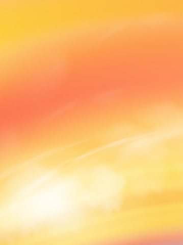 Sunset Sky Background,Sunrise Orange cloud,Yellow,Pink sky in morning Summer,Vector Sunny Autumn,Nature landscape field in evening.Winter sunlight, cartoon illustration Horizon Spring sun down by Sea