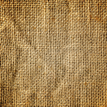 Grunge burlap sack texture background.