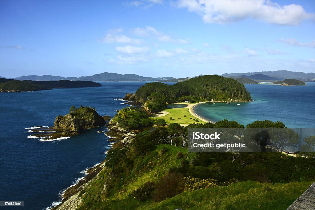 Bahía de islas de Nueva Zelanda - Foto de stock de Bahía de islas - Nueva Zelanda libre de derechos