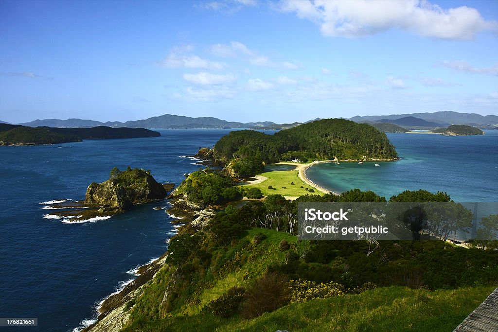 Baia di Isole in Nuova Zelanda - Foto stock royalty-free di Baia delle isole - Nuova Zelanda