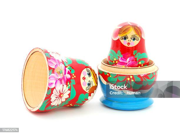 Foto de Bonecas Russas e mais fotos de stock de Boneca Russa - Boneca Russa, Figura para recortar, Babushka