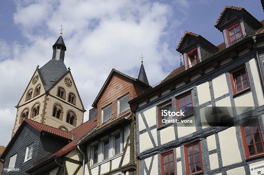 Gelnhausen, Germany "Church in Gelnhausen, Germany" Architecture Stock Photo