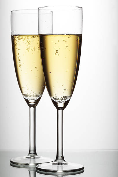 istock Two glasses of champagne 176823017