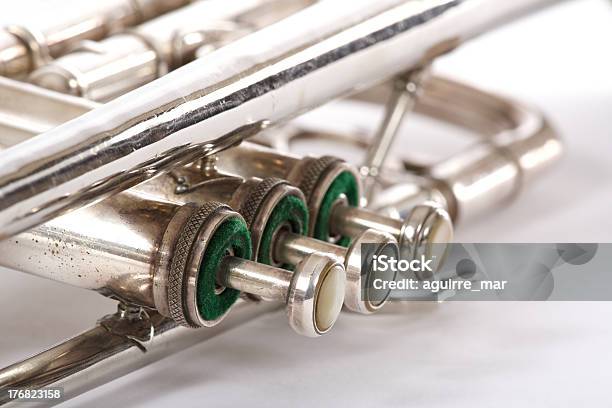 Trumpet Stock Photo - Download Image Now - Trumpet, Horizontal, Manufactured Object
