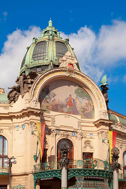 istock prague - municipal house 176823593