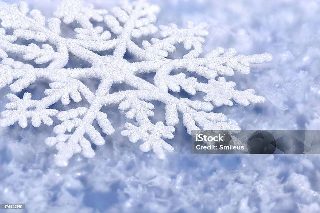 Fundo de Inverno azul - Royalty-free Artificial Foto de stock