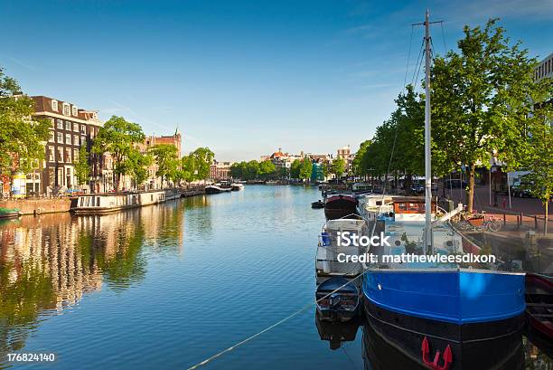 Амстердам Дом Лодки Голландия — стоковые фотографии и другие картинки Grachtenpand - Grachtenpand, Амстердам, Архитектура
