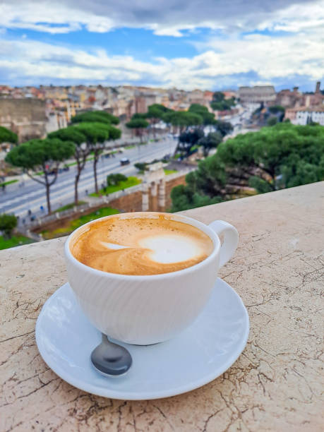 istock Cup of coffee in Rome, Italy 1768241402