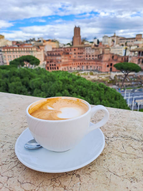 istock Cup of coffee in Rome, Italy 1768241403