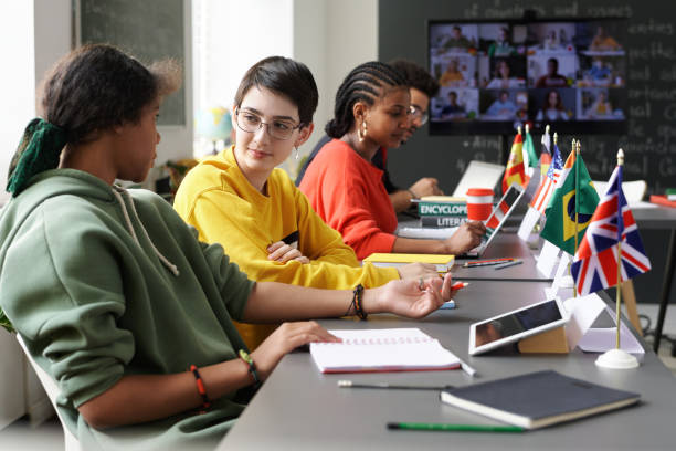 istock International students having conference in the classroom 1768241943