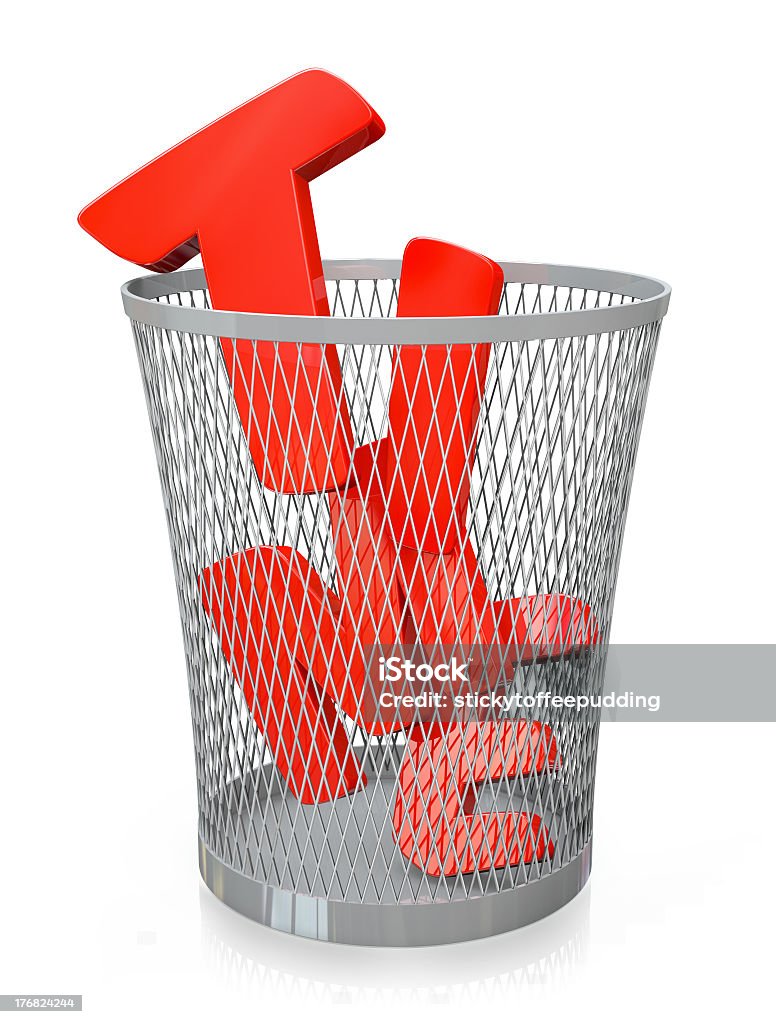 Wasting time with the word time inside a trash can Concept illustration. 3D rendered image. Abstract Stock Photo