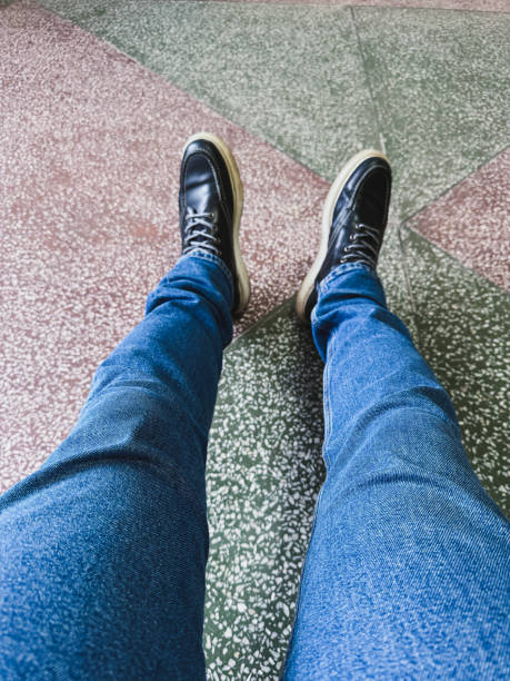 istock A pair of blue shoes 1768243736