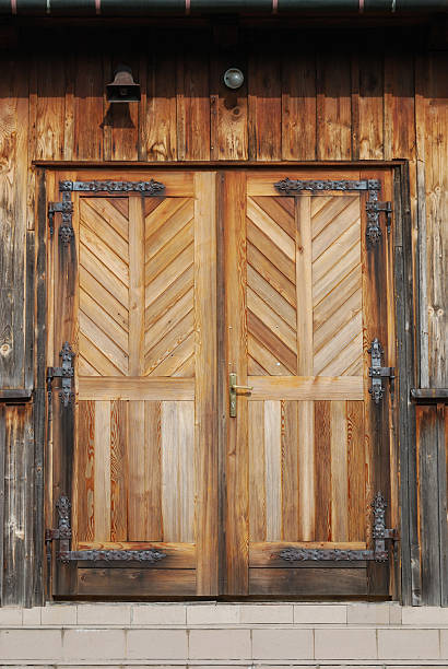 istock Wooden door 176824461