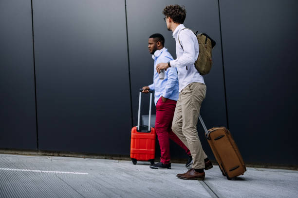 istock Two businessmen on a business trip 1768244657
