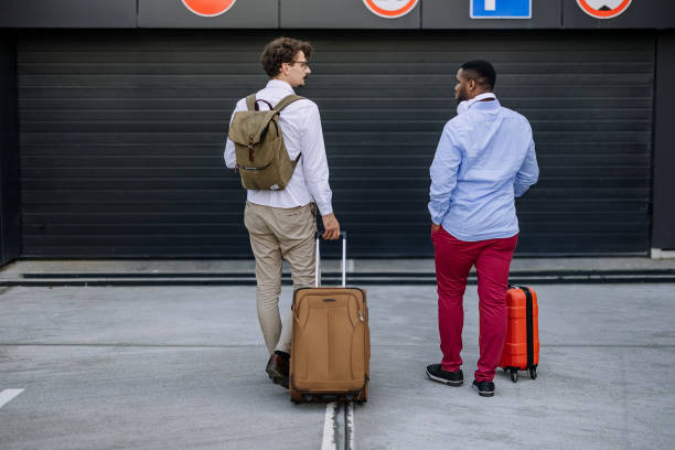 istock Two businessmen on a business trip 1768244669