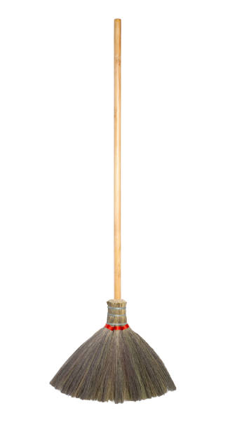 istock Broom made of grass flowers 1768245448
