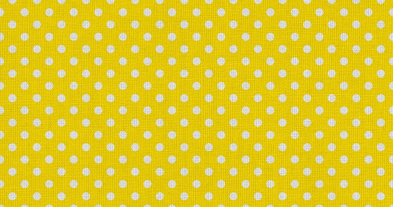 Background from vintage polka dot fabric