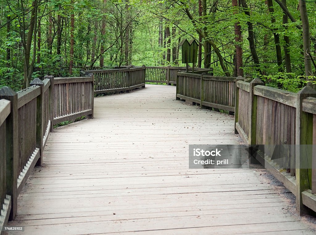 деревянный мост - Стоковые фото Архитектура роялти-фри