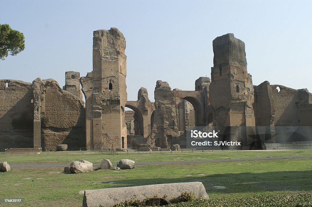 Thermes de Caracalla - Photo de Thermes romains libre de droits