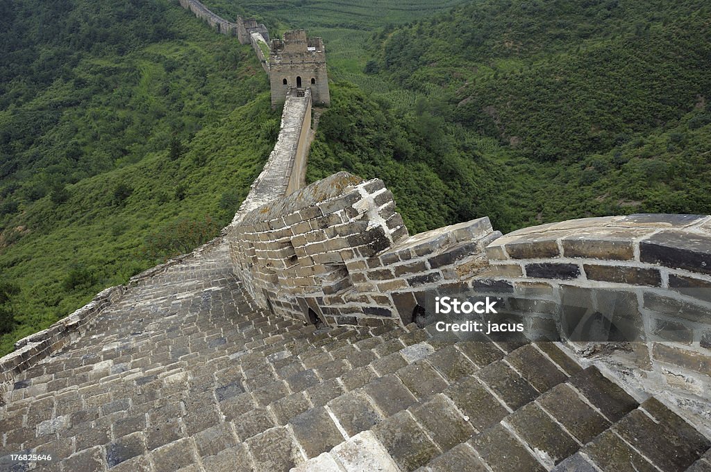 Gran muralla China - Foto de stock de Antiguo libre de derechos