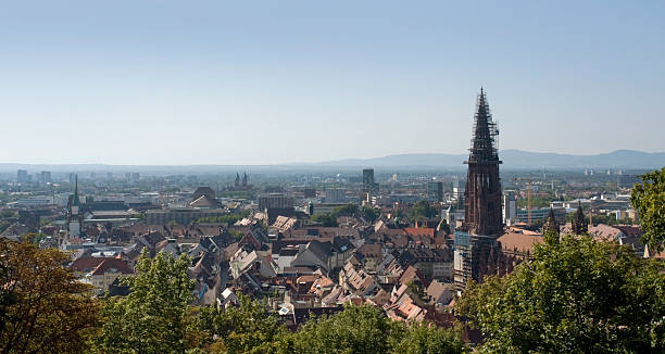 istock Freiburg im Breisgau aerial view 176826229