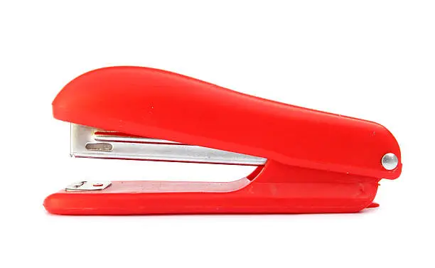 Photo of Stapler red common office device