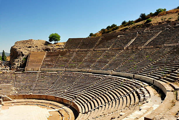 istock Ephesus Amphitheater in Turkey on a nice day 176826574