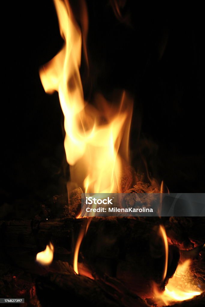 De fuego - Foto de stock de Amarillo - Color libre de derechos