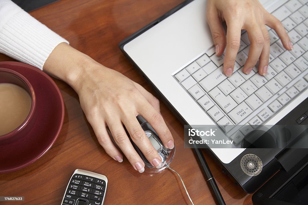 Arbeitsplatz - Lizenzfrei Arbeiten Stock-Foto