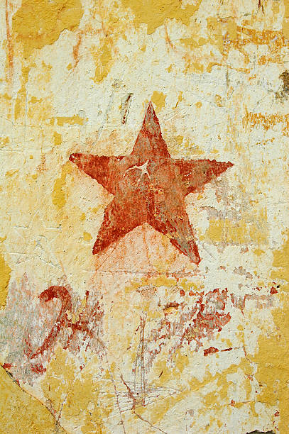 red star stock photo